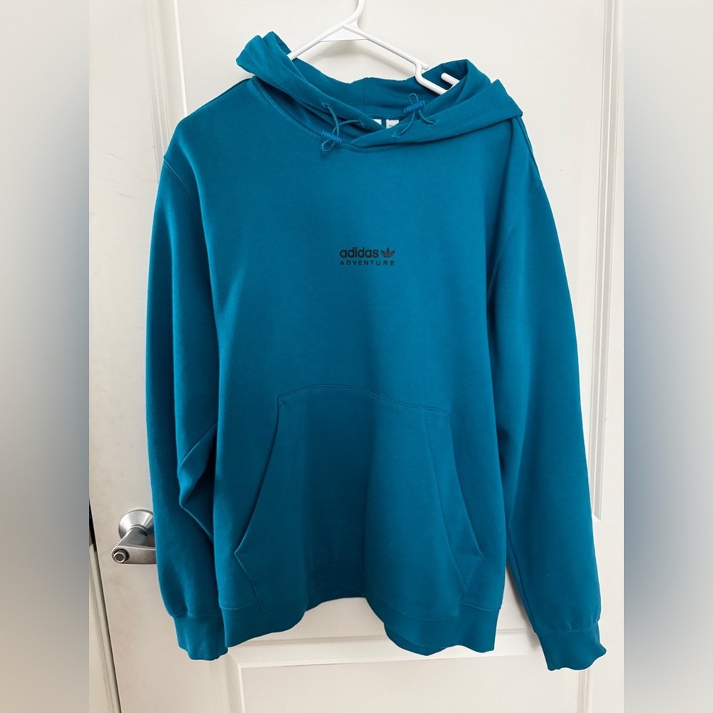 Adidas Men's Blue Adventure Hoodie